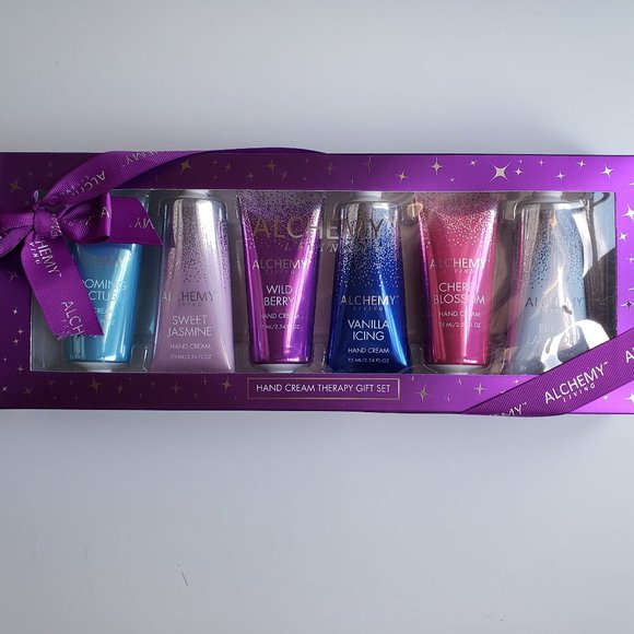 Alchemy Living Hand Cream Therapy Gift Set  6-Piece Set (6 x 2.54 fl oz) - Picture 6 of 6